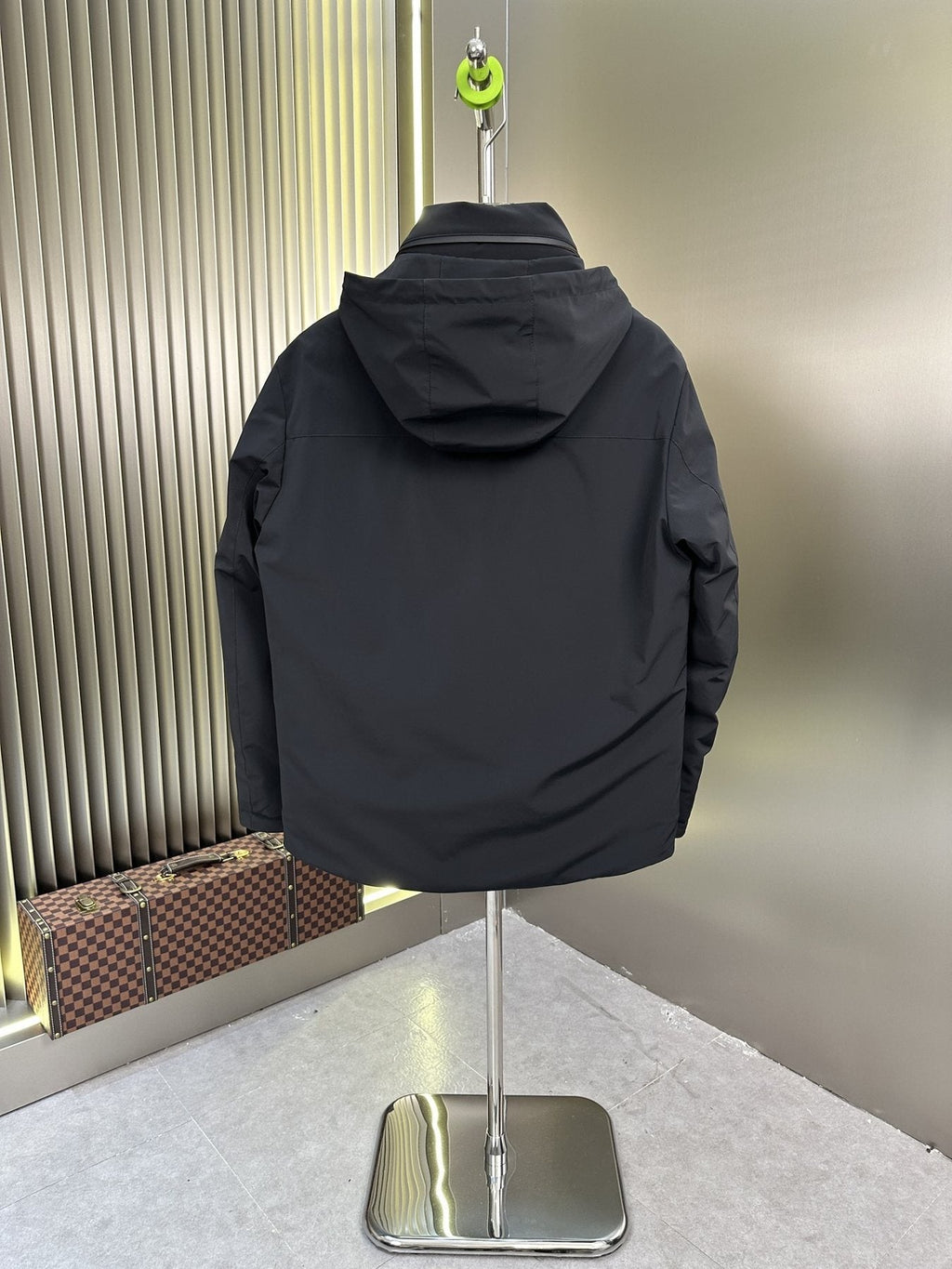 Zegna Hooded Zip-Front Puffer Coat