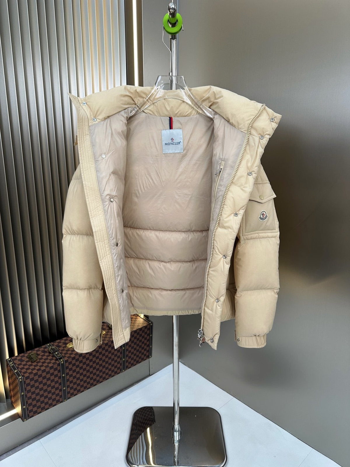 Moncler Hooded Quilted Puffer Coat