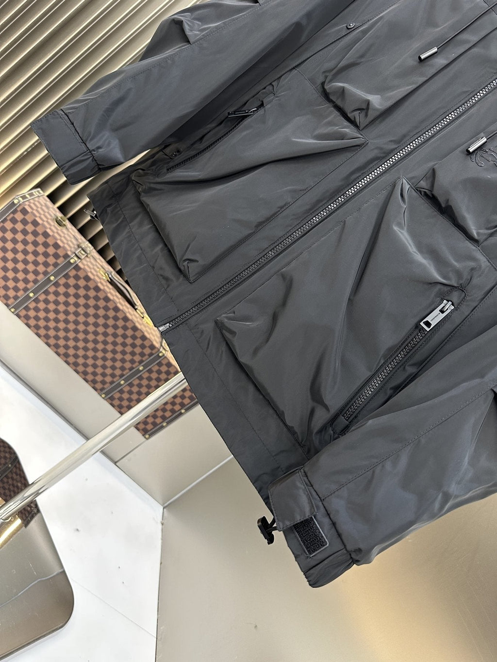 Burberry Hooded Utility Pocket Jacket