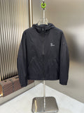 Moncler Hooded Zip-Front Jacket
