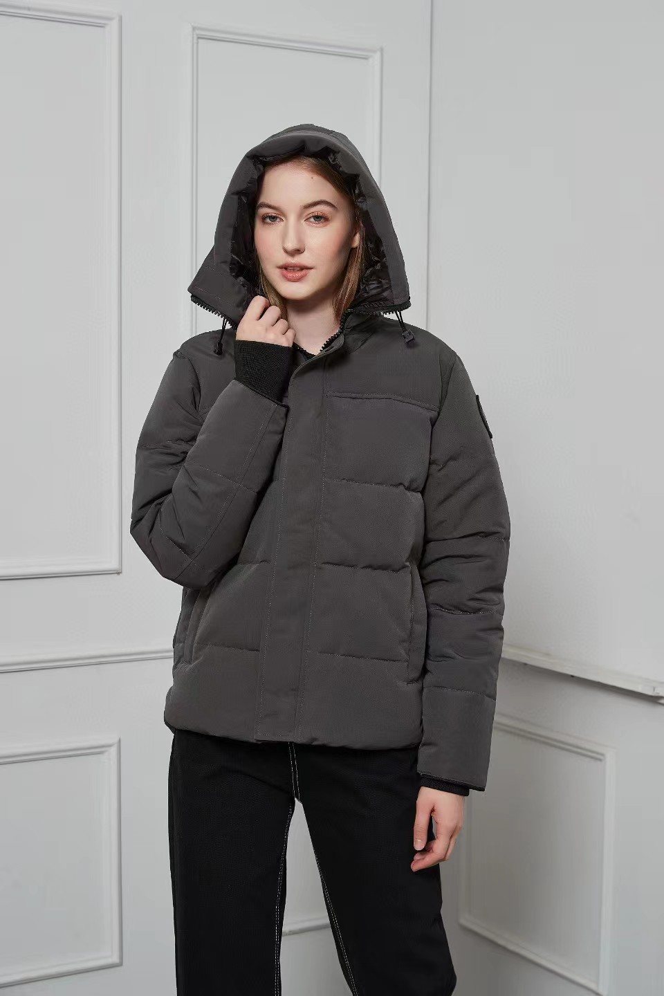 Canada Goose Hooded Quilted Puffer Jacket