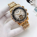 Patek Philippe Two-Tone Metal Link Bracelet Watch